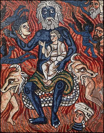 Last Judgement mosaic by Nata Malysheva, image 1