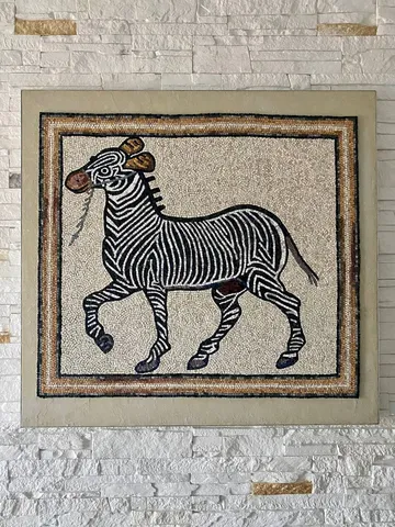 Zebra mosaic by Nata Malysheva, image 1