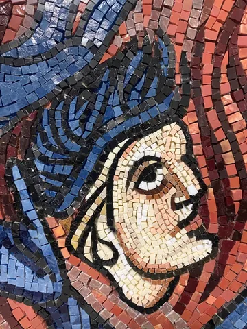 Last Judgement mosaic by Nata Malysheva, image 2