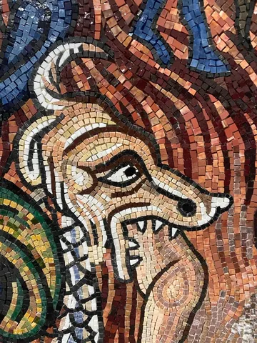 Last Judgement mosaic by Nata Malysheva, image 3