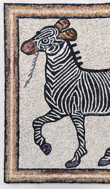 Zebra mosaic by Nata Malysheva, image 3