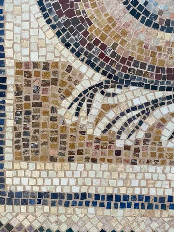 Rooster and Hen mosaic by Nata Malysheva, image 4