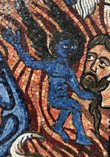Last Judgement mosaic by Nata Malysheva, image 4