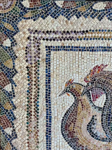 Rooster and Hen mosaic by Nata Malysheva, image 5