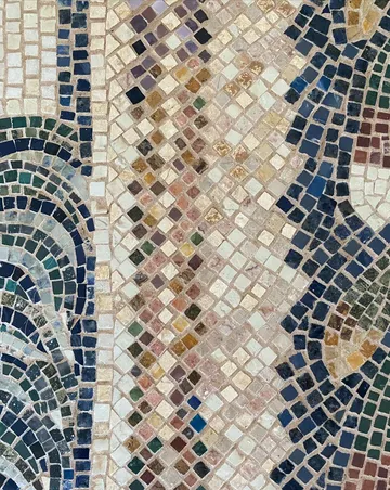 Rooster and Hen mosaic by Nata Malysheva, image 9